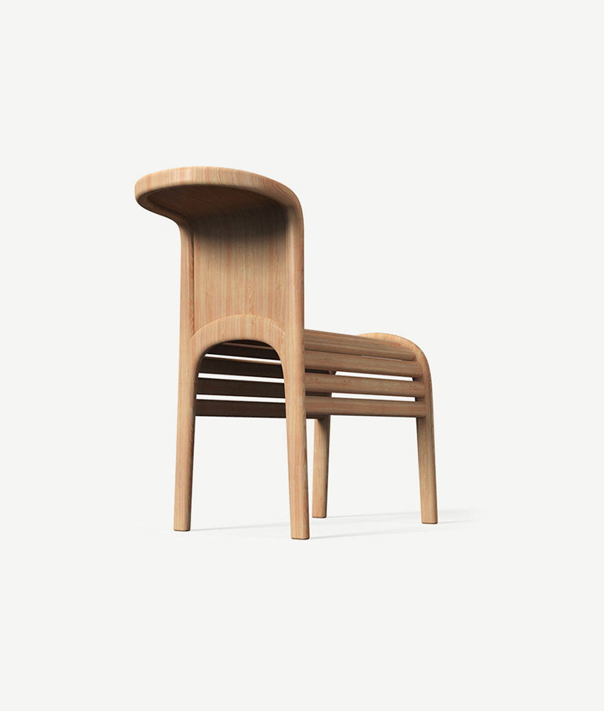 Wooden caf table