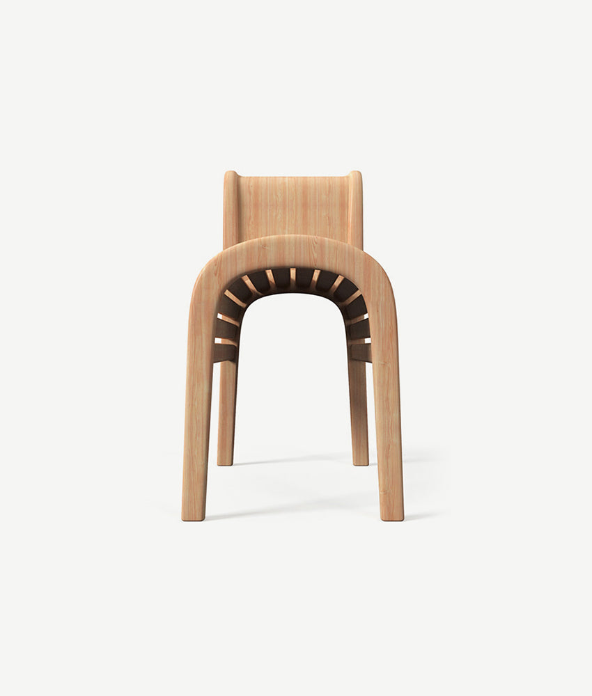 Wooden caf table